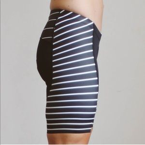 Women’s Classic Cycle/Bike Stripe Bike Shorts